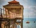 Stabilimento balneare storico: si trova sulla riva del lago nella località climatica alla moda di Wasserburg.