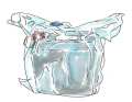 Packed: The petrol can smelled unpleasant in the baking box. We therefore put it in a size L vacuum bag and used the accompanying hand pump - do not use a hoover or electric pump! - to suck out the remaining air. Since then, it no longer smells of petrol. (Jonas Harmstorf, Wedel)