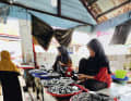 There is a wide range on offer at the markets.
