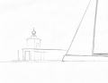 Uno schizzo del designer Mani Frers
