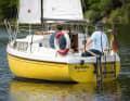 Neptun 22: The design by Anton Miglitsch is probably the best-selling boat from German production. Various extension variants, rig and keel versions are possible