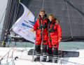Teamwork is a matter of course for the two sailors. Because ...