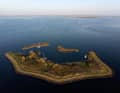 Man-made: the small archipelago in the Grevelingen Sea. If you want to go, you have to pay