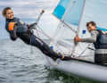 Prevailed over their team-mates in the German world-class training group in the battle for a ticket to the Pre-Olympics: Malte and Anastasiya Winkel