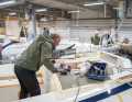 Les visiteurs pourront découvrir de nouvelles perspectives sur la construction de bateaux du chantier naval traditionnel suédois.