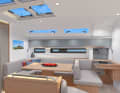 The backrest at the navigation station can be adjusted.