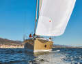 With a width of just under 4.20 metres, the Hanse is in modern company. Only the older designs are slightly narrower