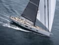 The owner wanted a yacht that would perform well on the race course but also offer plenty of comfort for sailing around the world. The shipyard opted for full carbon, titanium and high modulus carbon rigging and achieved a displacement of just 76 tonnes.