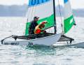 Stephan Schubert/Anke Delius sono un team di successo nell'Hobie 16 dallo scorso anno e ora hanno vinto anche la settimana di Travemünde.