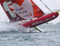 "Initiatives Cœur" con lo skipper Sam Davies e Jack Bouttell è uno dei team misti Imoca più forti della 16a Transat Jacques Vabre.