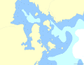 Zum Vergleich: Iggön auf der schwedischen Seekarte
