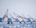Voile légère Ilca lors de la semaine de Kiel.