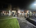 Completa distruzione dopo il grande incendio nel cantiere navale di Christen