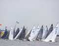 A World Championship race in the Dutch waters off Sneek.
