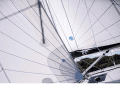Toile Renew de North Sails : voile composée à 90% de matériaux recyclés pour les voiliers de croisière de 25 à 45 pieds.