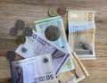 Danish kroner can be found on many ships. You should check whether they are still valid