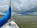 Durante il viaggio di ritorno, i fronti meteorologici si susseguono senza sosta. Un assaggio di ciò che ci aspetta?
