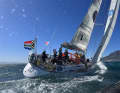 The crew reaches Cape Town after 49 days at sea