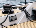 Additional trim panels are available under the mainsail and headsail winches