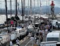 Voll bis auf den letzten Platz: der Hafen von Saint-Tropez.