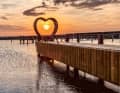 Prädestiniert für Selfies und romantische Stunden: der neue Hafen Dageløkke auf der Westseite von Langeland