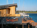 The successful "Seagull" bistro at the Findersen shipyard in Kappeln near the museum harbour