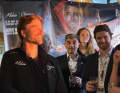 Farewell among friends: Boris Herrmann last night at his farewell party in front of the Vendée Globe