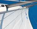 A tightly taken backstay bends the mast, the sail becomes flatter, the leech opens backstay