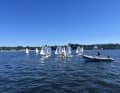 Opti-Training für die Jüngsten auf dem Großen Müggelsee.