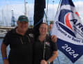 Thomas et Tanja Volnhofer sur le GibSea "Adrienne".