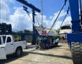Problems with the boat trailers are delaying the transport of the fleet.
