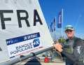 Il campione del mondo Ilca 7 francese Jean-Baptiste Bernaz