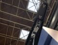 Multifunctional. The GRP bowsprit also holds the anchor, which can be conveniently raised standing up via a block in the anchor locker. Clever!