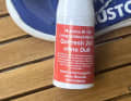 I nostri campioni di prova provengono direttamente dal produttore e sono stati riempiti in uno spruzzatore a pompa neutro; il deodorante per scarpe è ora commercializzato con il marchio PRAX su Amazon.