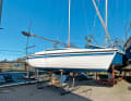 Modern exterior and a well-kept hull without osmosis