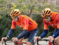 Die Helme werden auch beim Training genutzt