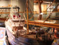 Models from all over the world are on display in the exhibition.
