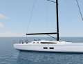 Flat superstructure, low freeboard, striking stern: the J/40 has a timelessly sporty look
