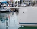 Etwa 30 Zentimeter überragt der Bug die Wasserlinie. Damit soll das Boot bessere  Reaktionen zeigen und schneller drehen