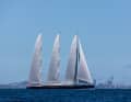 The 81-metre schooner is the largest aluminium sailing yacht in the world
