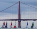Immagine simbolica con il Golden Gate Bridge: la finale della terza stagione del SailGP si svolge a San Francisco