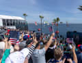 There was no shortage of enthusiastic sailing fans at the SailGP guest appearance in the future Olympic area of Los Angeles.