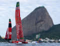 The Emirates Great Britain SailGP Team got off to a stuttering start in Rio.