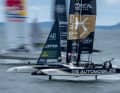 Il timoniere francese Quentin Delapierre ha dichiarato questa sera di aver provato una sensazione che non aveva mai provato prima, simile a quella provata durante il record di velocità.