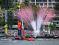 In finale, la squadra spagnola Los Gallos è riuscita a superare i Bonds Flying Roos sulla traversata, relegando al secondo posto i vincitori record della SailGP nel rush finale.