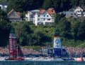 The German team could feel the support of the crowd behind them in Sassnitz.