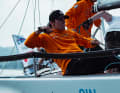 Die Chiemsee-Crew musste auch beim verkürzten Programm hart für den Sieg bei den Erstligisten kämpfen | Foto Julius Osner/DSBL