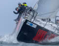 The boat name matched the Monday rodeo: the Norwegian "Sons of Hurricanes" with helmsman Jon Sverre Hoiden.