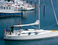 It all starts with a short round in the harbour and continues with a short beat under sail. Then the season can begin!