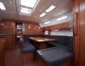 The interior of the Bavaria 50 is spacious ...